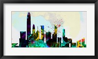 Hong Kong City Skyline Fine Art Print