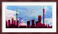 Johannesburg City Skyline Fine Art Print