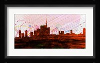 Milan City Skyline Fine Art Print