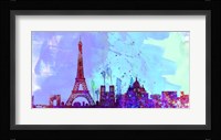 Paris City Skyline Fine Art Print