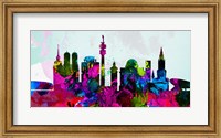 Munich City Skyline Fine Art Print
