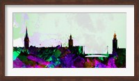 Stockholm City Skyline Fine Art Print