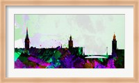 Stockholm City Skyline Fine Art Print