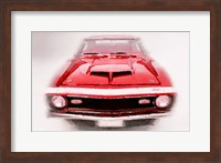 1968 Chevy Camaro Front End Fine Art Print