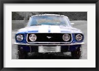 1968 Ford mustang Front End Fine Art Print