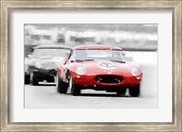 Jaguar E-Type Racing Fine Art Print