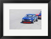 Chevy Camaro on Race Track Fine Art Print
