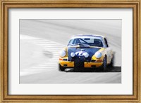Porsche 911 on Race Track Fine Art Print