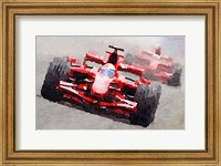 Ferrari F1 Race Fine Art Print
