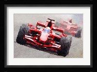 Ferrari F1 Race Fine Art Print