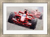 Ferrari F1 Race Fine Art Print