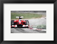Ferrari F1 on Track Fine Art Print