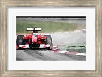 Ferrari F1 on Track Fine Art Print