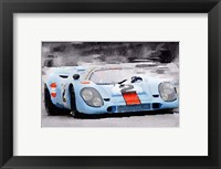 Porsche 917 Gulf Fine Art Print