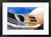 Ford Mustang Front Detail Fine Art Print