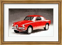 1958 Alfa Romeo Giulietta Sprint Fine Art Print