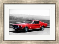 1968 Ford Mustang Fine Art Print