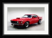 1969 Ford Mustang Fine Art Print