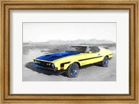 1971 Ford Mustang Boss Fine Art Print