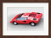 1974 Lamborghini Countach Fine Art Print