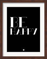 Be Happy 3 Fine Art Print