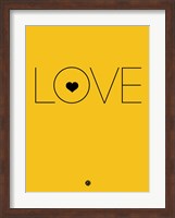 Love Yellow Fine Art Print