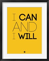 I Can And I Will 2 Fine Art Print