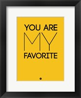 You Are My Favorite Yellow Fine Art Print