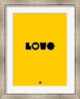 LOVE Yellow Fine Art Print