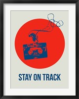 Stay On Track Circle 1 Fine Art Print