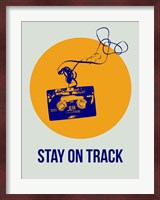 Stay On Track Circle 2 Fine Art Print