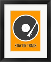 Stay On Track Vinyl 1 Fine Art Print