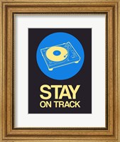 Stay On Track Record Player 2 Fine Art Print