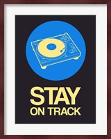 Stay On Track Record Player 2 Fine Art Print