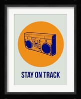 Stay On Track BoomBox 1 Fine Art Print