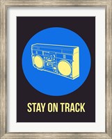 Stay On Track BoomBox 2 Fine Art Print