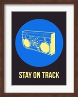 Stay On Track BoomBox 2 Fine Art Print