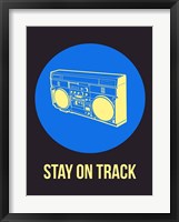 Stay On Track BoomBox 2 Fine Art Print