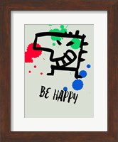 Be Happy 1 Fine Art Print