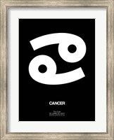 Cancer Zodiac Sign White Fine Art Print