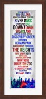 Streets of Houston 1 Fine Art Print