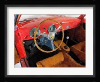 Ferrari 225 S Berlinetta Interior Fine Art Print