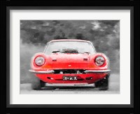 Ferrari Dino 246 GT Front Framed Print
