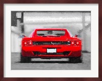 Ferrari F512 Rear Fine Art Print