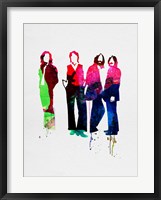 Beatles Watercolor Fine Art Print