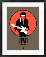 Jimi Framed Print