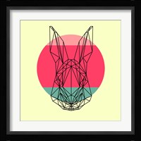 Rabbit and Sunset Fine Art Print