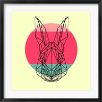Rabbit and Sunset Fine Art Print