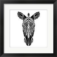 Black Zebra Fine Art Print