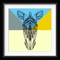 Party Zebra Fine Art Print